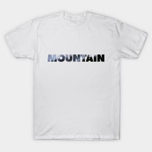 Alps forest photography Mountain leewarddesign T-Shirt